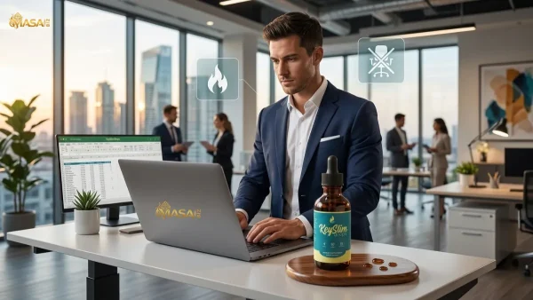 The Ultimate Office Worker Fat Loss Protocol using KeySlim Drops